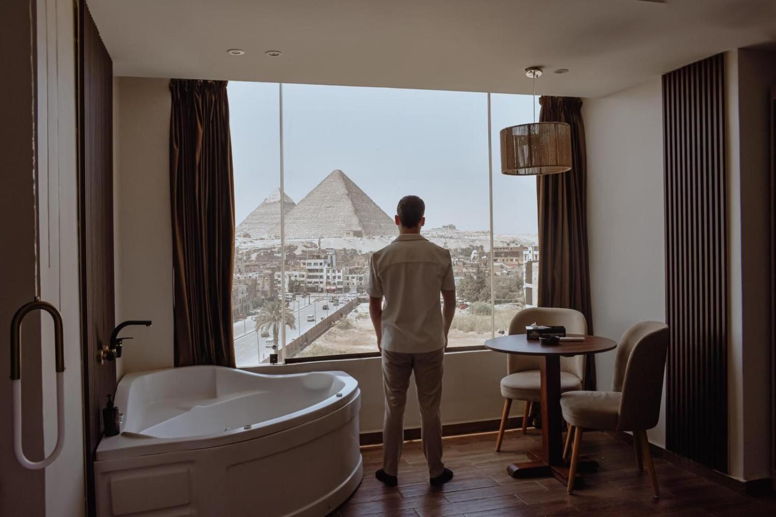 Rotana Pyramids View Hostel Nazlet el-Sisi Luaran gambar